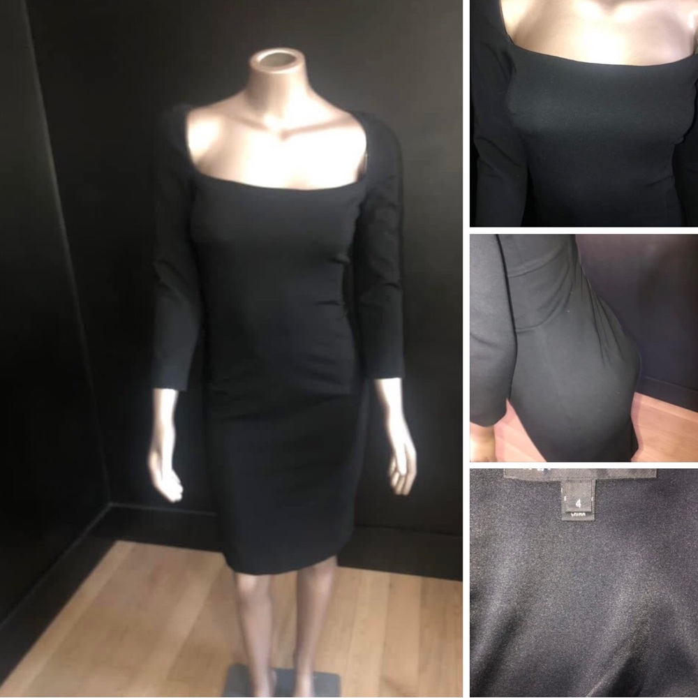 RALPH LAUREN BLACK LABEL MIDI DRESS